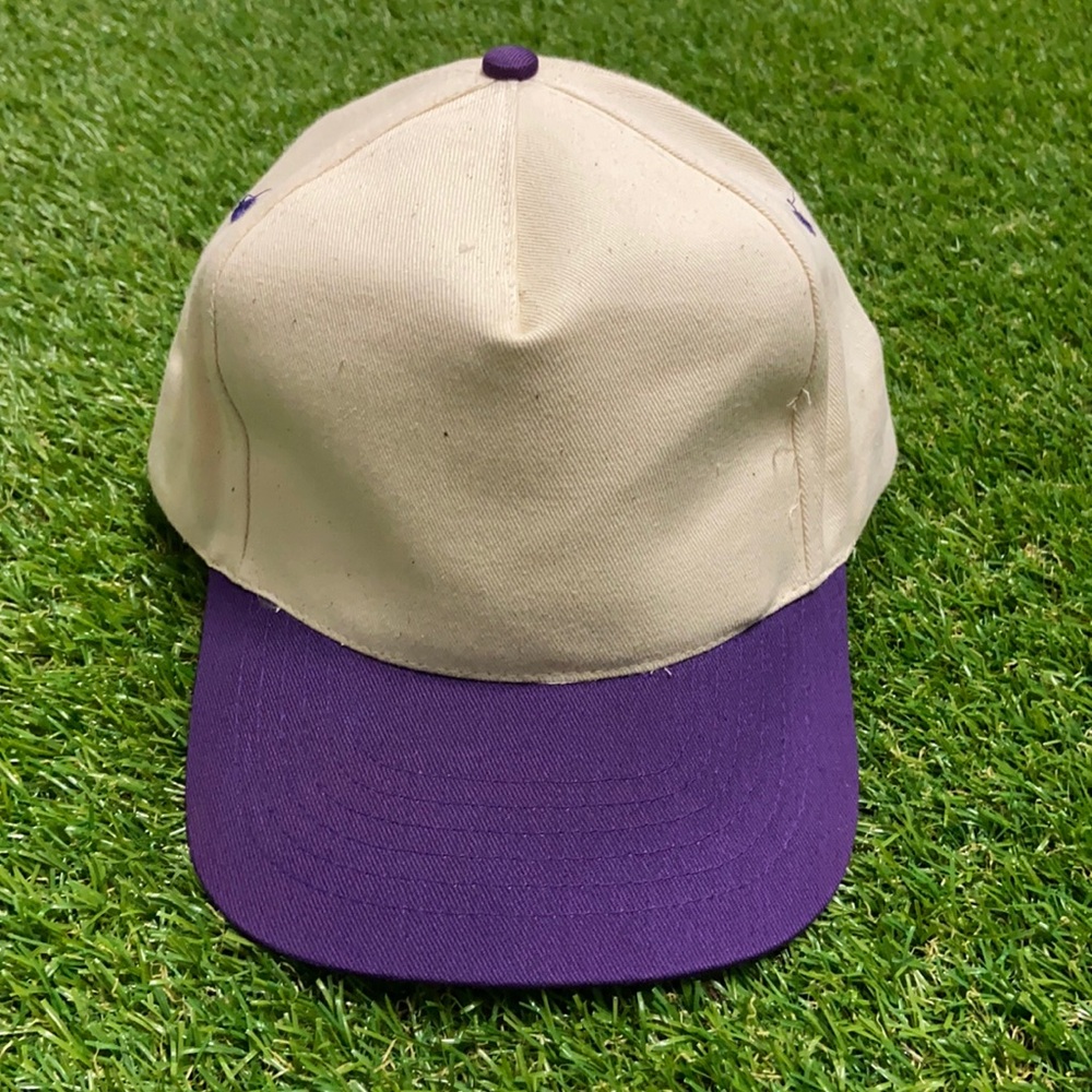 Purple & Khaki Hat